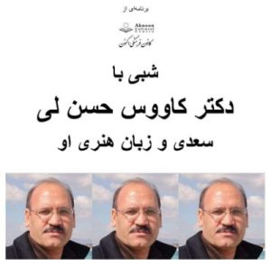 دکتر حسن لی، سعدی و زبان هنری اش