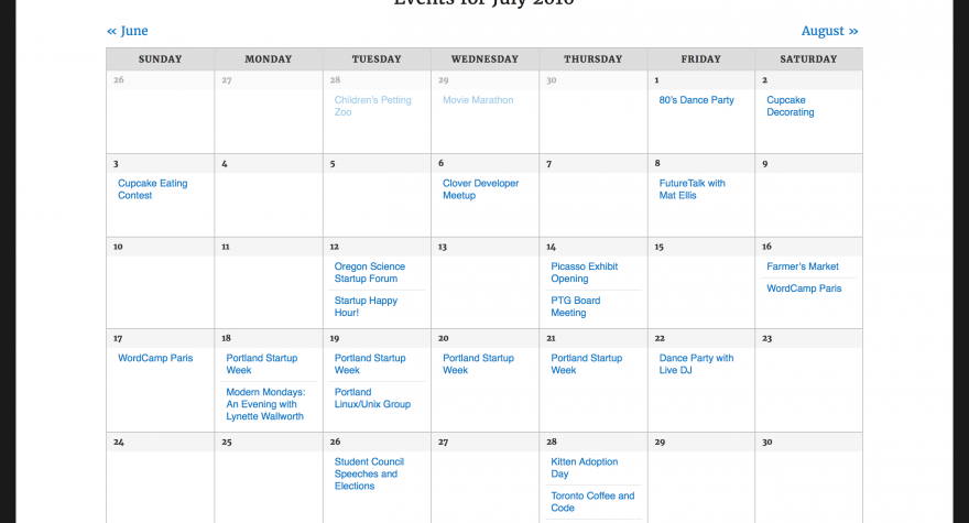 Iranian Event Calendar in Australia